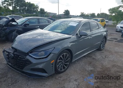 2021 Hyundai Sonata Limited из США, поврежденный, VIN 5NPEH4J29MH110818